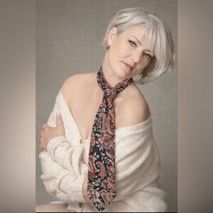 💯 % tilt TIE by GRANATA BRUNO made in Italy, black browns, creams, beige orange